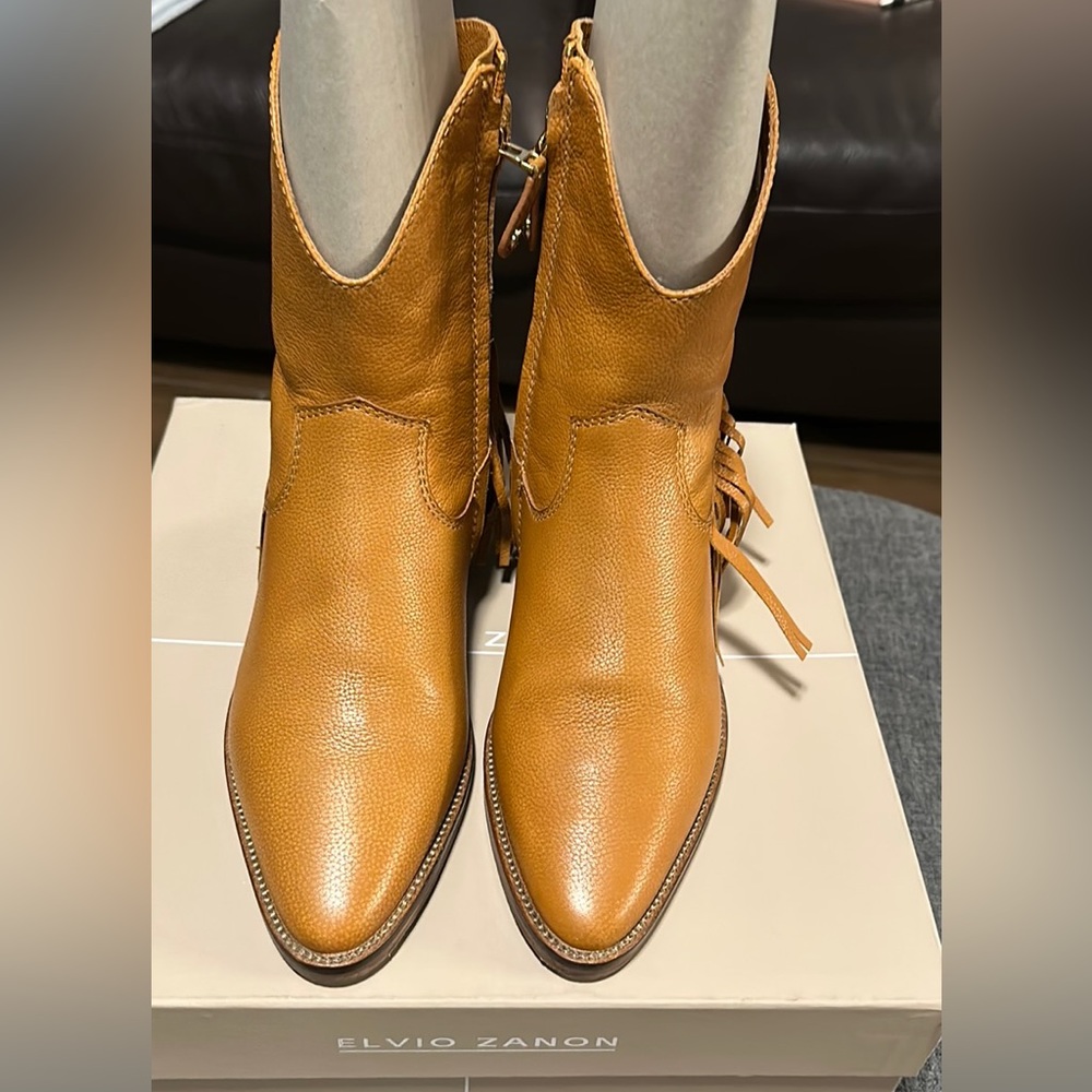 Elvio Zanon fringe boot